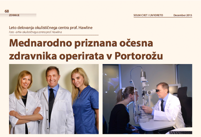 Okulisti v Portorožu