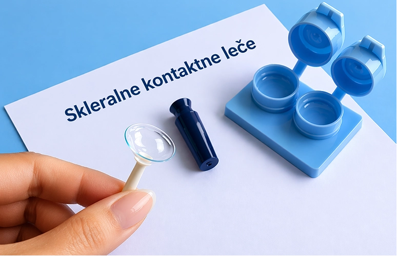 Skleralne kontaktne leče