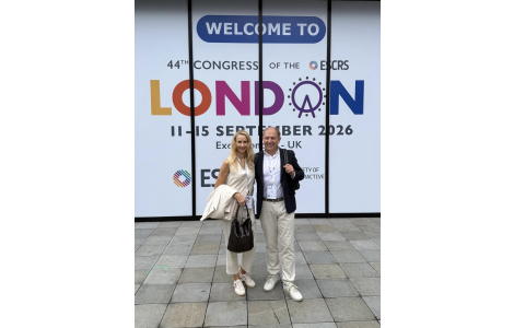 Naša ekipa na mednarodnem kongresu ESCRS v Londonu