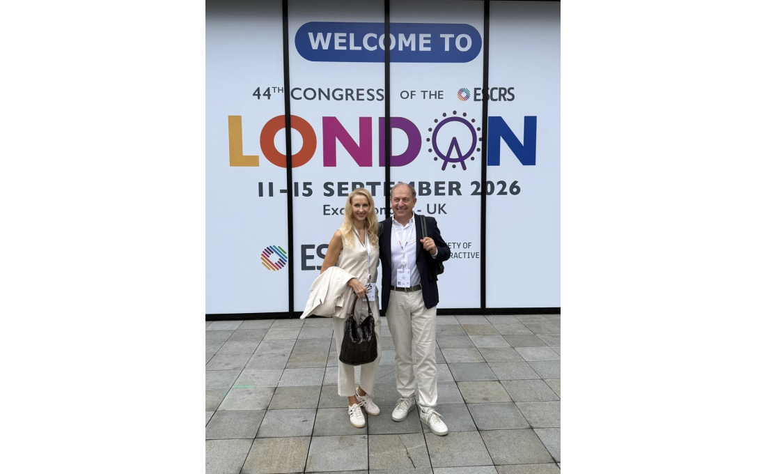 Naša ekipa na mednarodnem kongresu ESCRS v Londonu